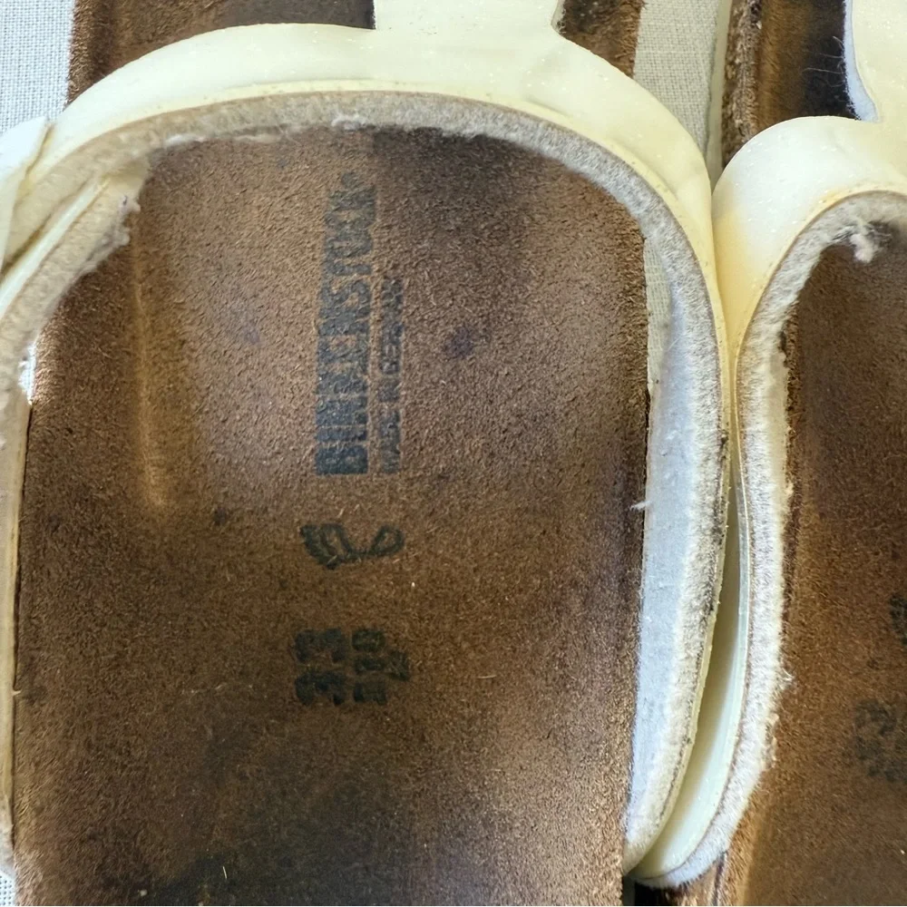 Birkenstock Graceful Pearl White Girls Size 33 / 2-2.5